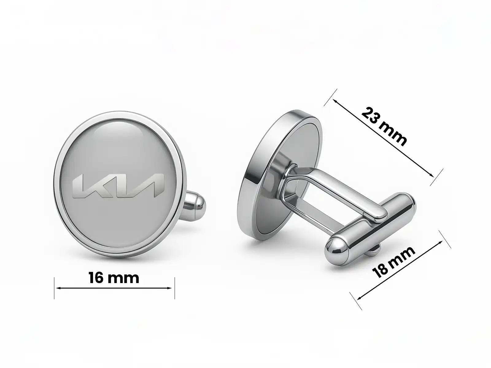 KIA Boutons de Manchette Business Pro Design Élégant